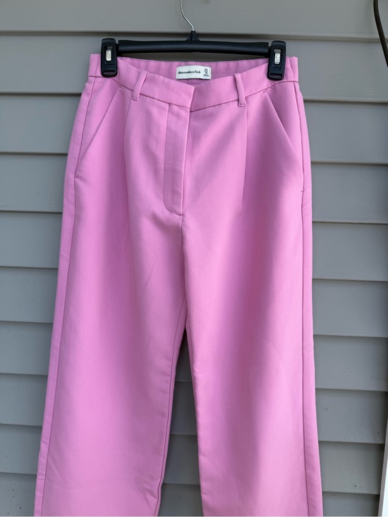 Abercrombie & Fitch Pants - Abercrombie & Fitch Pink Tailored Trousers
